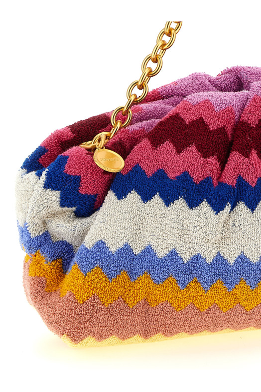 'Sponge zig zag' shoulder bag Multicolor