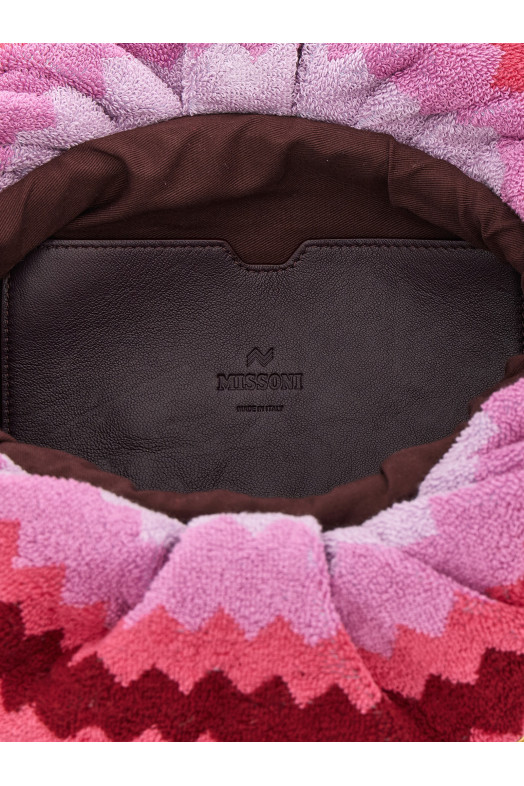 'Sponge zig zag' shoulder bag Multicolor