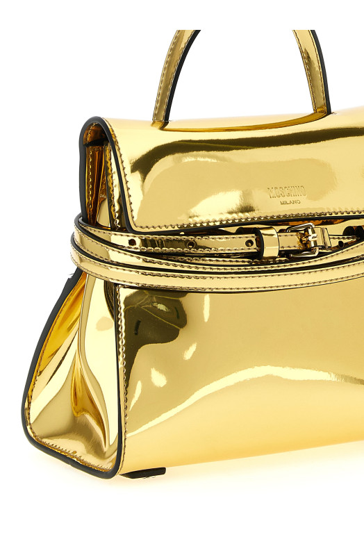 'Tie Me' handbag Silver