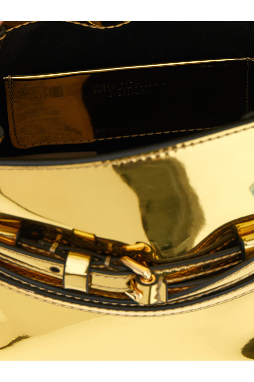 'Tie Me' handbag Silver