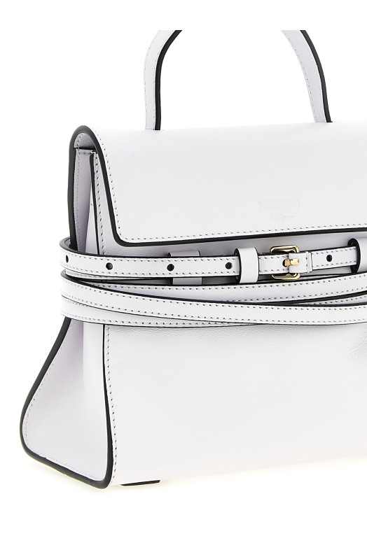 'Tie Me' handbag White