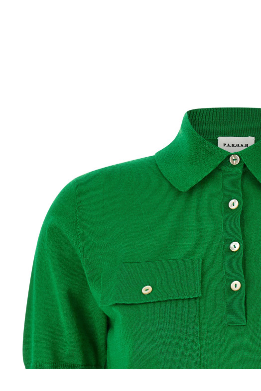 'Linfa26' polo shirt Green
