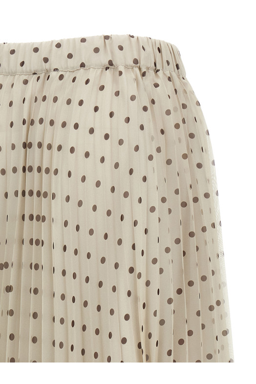 'Pallina' skirt Beige