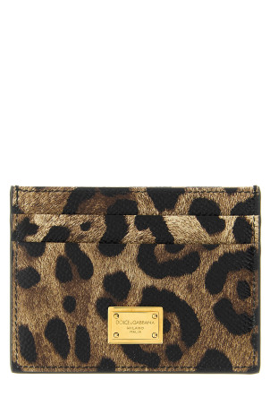 Animal print card holder Multicolor