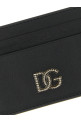 Logo card holder Black