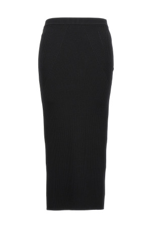 Смугаста спідниця-міді, чорна (768608Q1A651000) Смугаста спідниця-міді, чорна (768608Q1A651000)