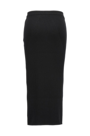 Смугаста спідниця-міді, чорна (768608Q1A651000) Смугаста спідниця-міді, чорна (768608Q1A651000)