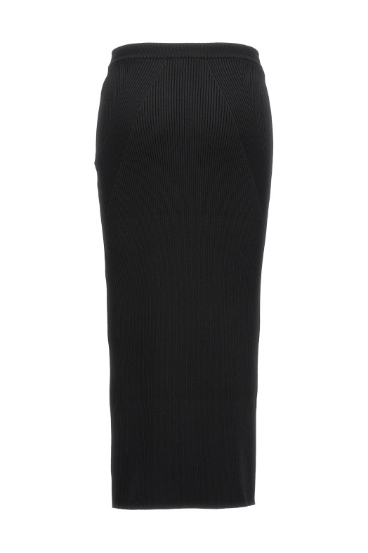 Смугаста спідниця-міді, чорна (768608Q1A651000) Смугаста спідниця-міді, чорна (768608Q1A651000)