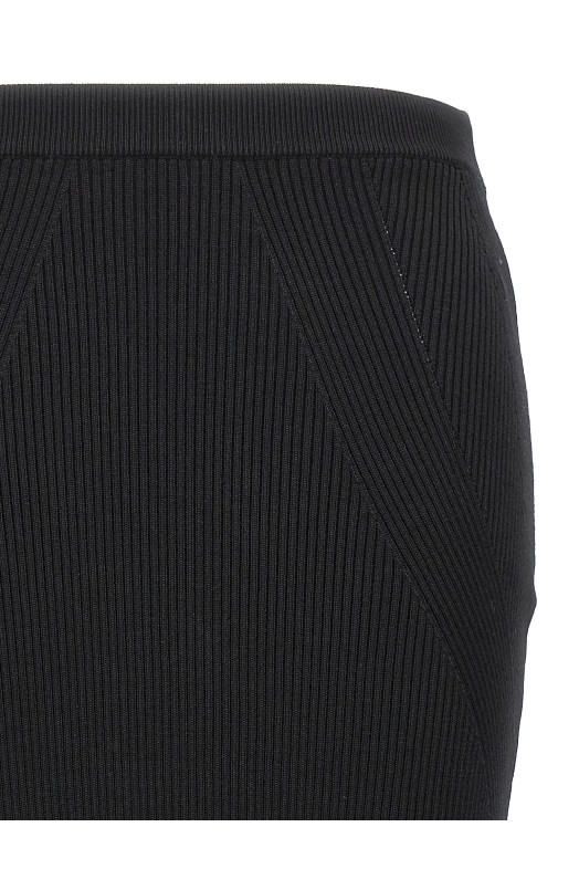 Смугаста спідниця-міді, чорна (768608Q1A651000) Смугаста спідниця-міді, чорна (768608Q1A651000)