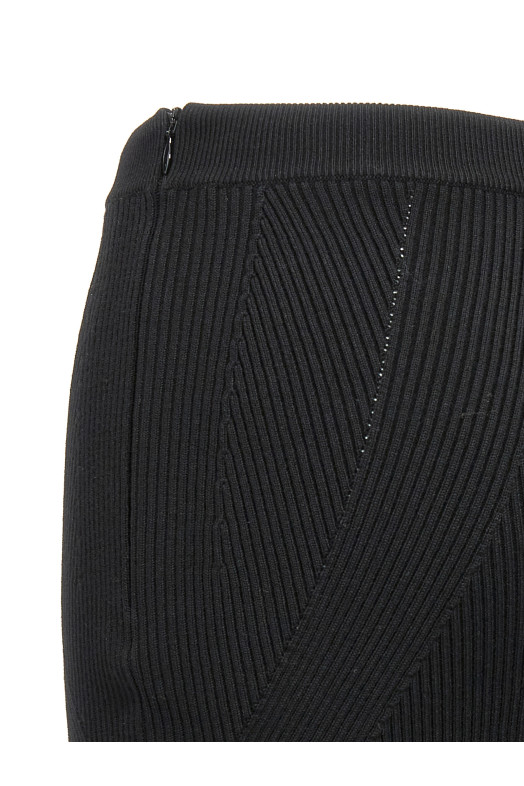 Смугаста спідниця-міді, чорна (768608Q1A651000) Смугаста спідниця-міді, чорна (768608Q1A651000)