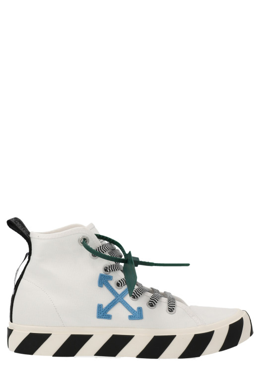'Mid Top Vulcanized’ sneakers White