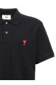 'Ami De Coeur' polo shirt Black