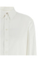 Embroidered cuffs shirt White