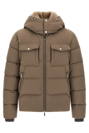 'Alarick' down jacket Brown
