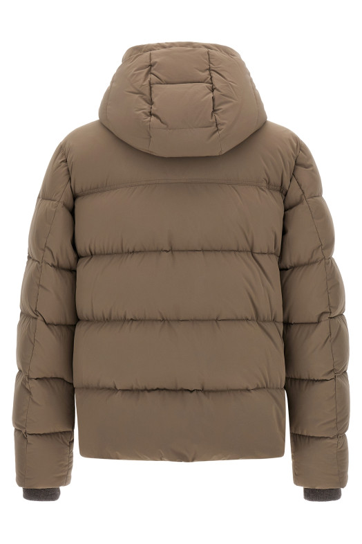 'Alarick' down jacket Brown