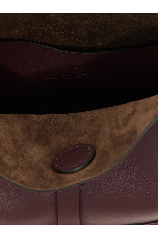 'Pony' small crossbody bag Bordeaux