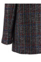 Sequin tartan blazer Multicolor