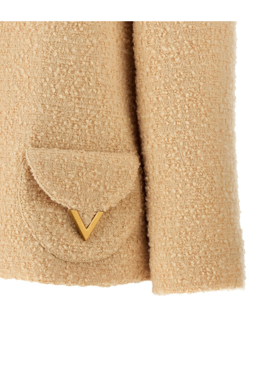 Blazer Valentino Garavani in Tweed White