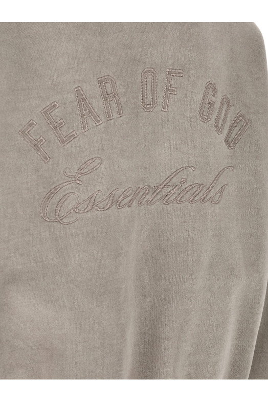 'Classic Fleece' polo shirt Gray