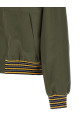 Logo bomber jacket Green