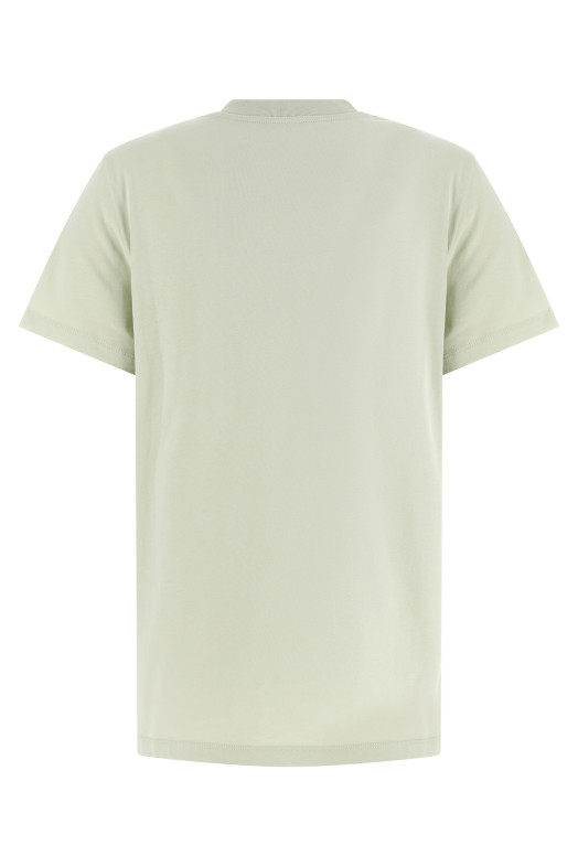 Logo embroidery t-shirt Green