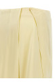 Атласная юбка с боковым разрезом Желтый JIL SANDER (J03MA0113J65022337)