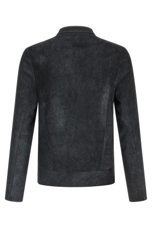 Stretch biker jacket Black