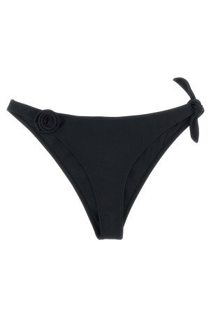 'Flower' bikini bottoms Black