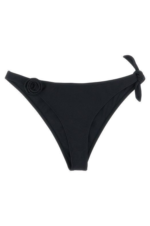'Flower' bikini bottoms Black