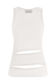 'Spiral' tank top White
