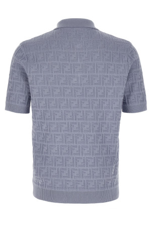 FF cotton polo shirt BLUE