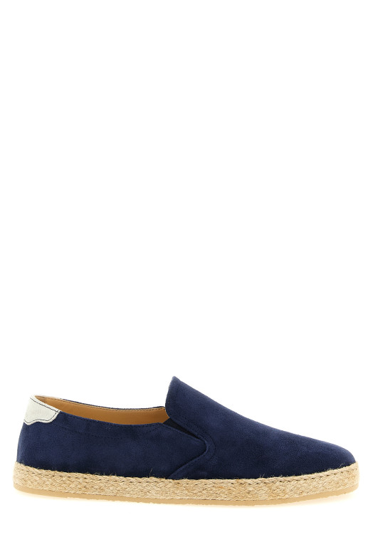Suede espadrilles Blue