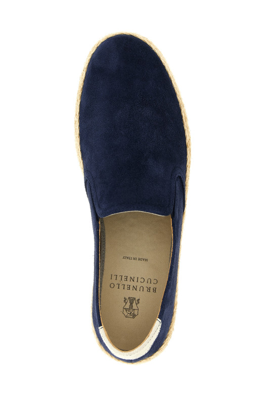Suede espadrilles Blue