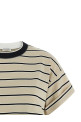'Shiny Trims' T-shirt Beige