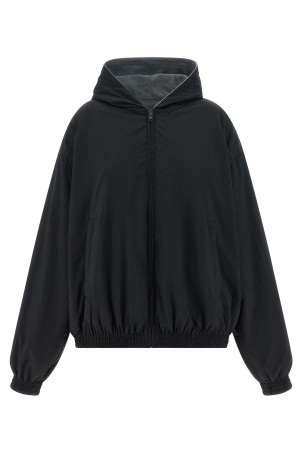 'Cursive' reversible jacket Multicolor