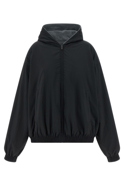 'Cursive' reversible jacket Multicolor