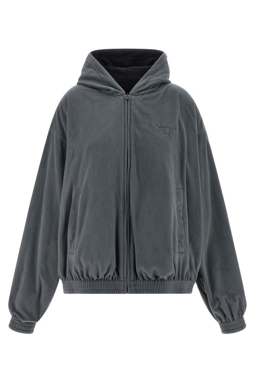 'Cursive' reversible jacket Multicolor