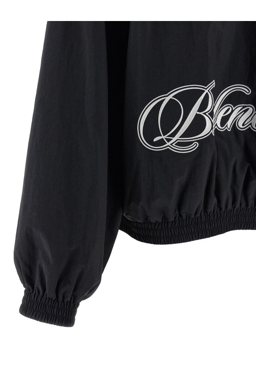 'Cursive' reversible jacket Multicolor