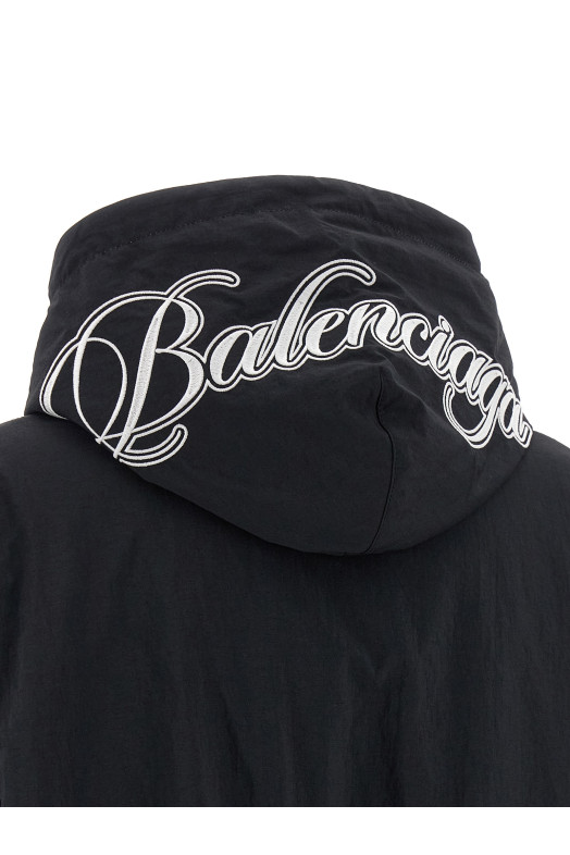 'Cursive' reversible jacket Multicolor