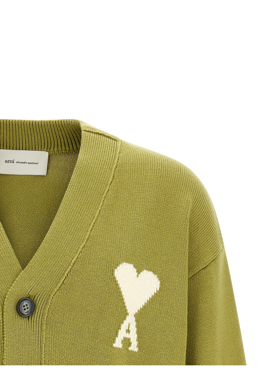 'Ami de Coeur' cardigan Green