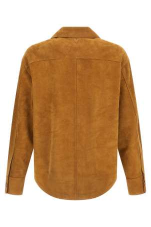 'Ami de Coeur' overshirt Brown