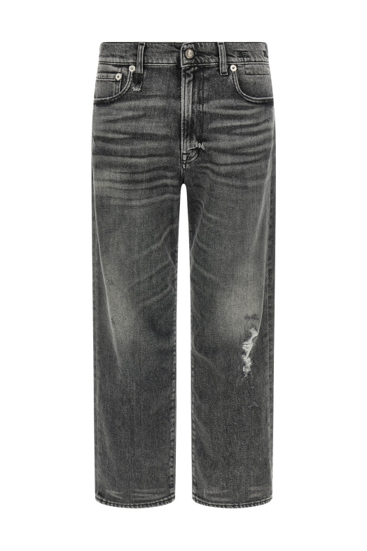 'Boyfriend' jeans Gray