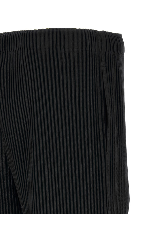 'Color Pleats 1' pants Black