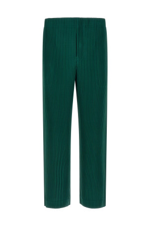 'Color Pleats 1' pants Green