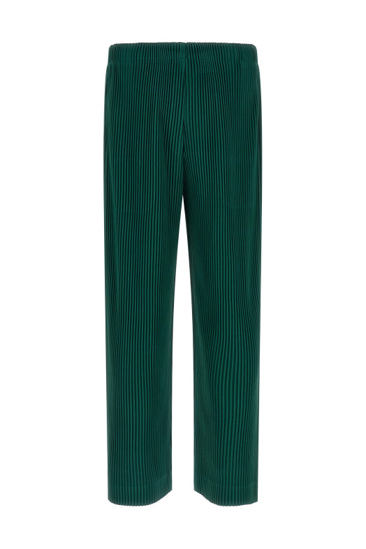 'Color Pleats 1' pants Green