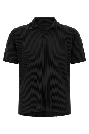 'Basics' polo shirt Black