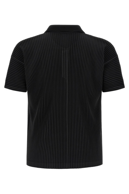 'Basics' polo shirt Black