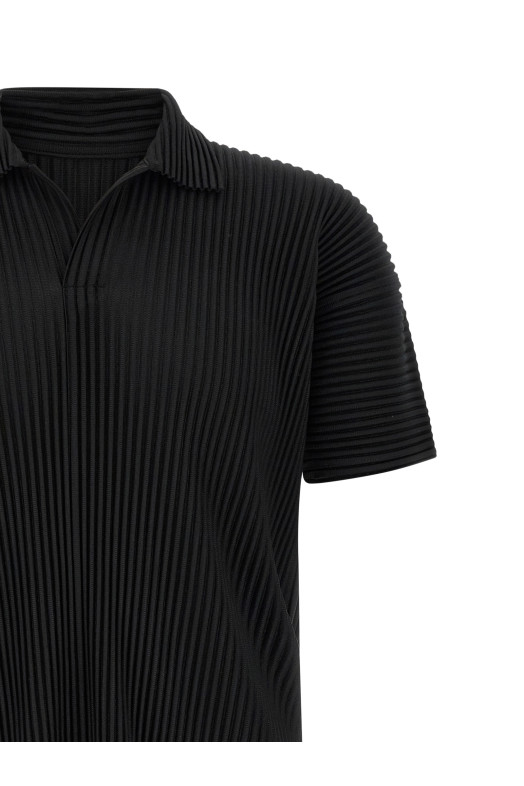 'Basics' polo shirt Black