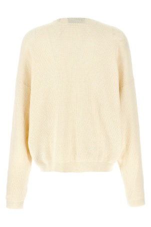 'Waffle Henley' sweater Beige