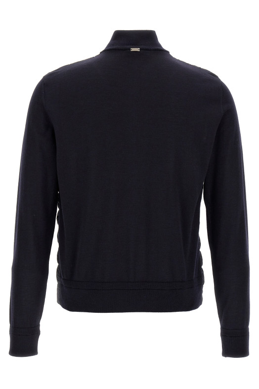 Padded cardigan Blue